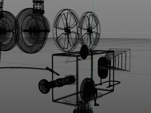 camera and headphone 3D 모델