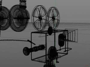 camera and headphone 3D Model