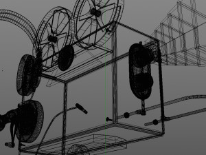 camera and headphone 3D मॉडल