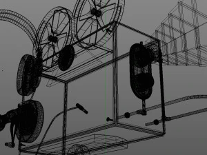 camera and headphone 3D Model