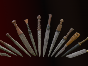 daggers 3D Model