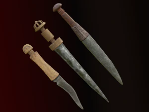 daggers 3D Model