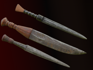daggers Modello 3D