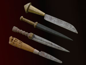 daggers Modello 3D