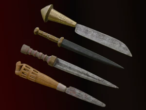 daggers 3D Model