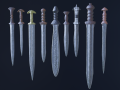 daggerspack02 Modello 3D