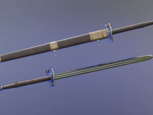 medieval swords Model 3D