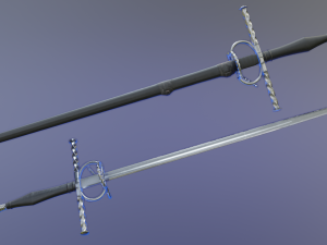medieval swords Model 3D