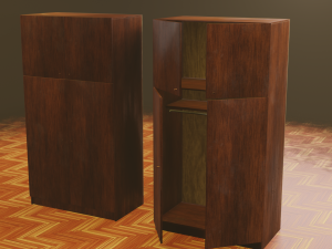 60s soviet furniture set 3D 모델