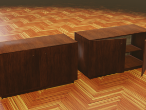 60s soviet furniture set 3D 모델
