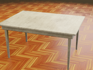 60s soviet furniture set 3D 모델