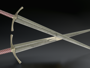 royal swords Modello 3D