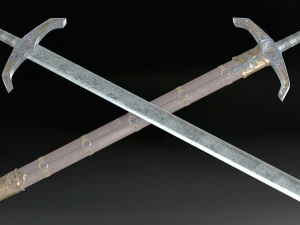 royal swords 3D Model