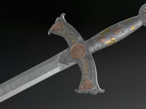 royal swords 3D Model