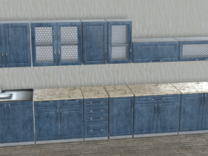 kitchen furniture 3D Model