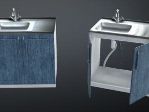 kitchen furniture Modèle 3D