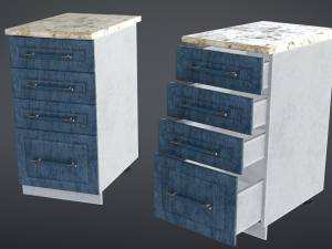 kitchen furniture Modèle 3D