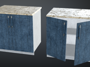 kitchen furniture Modèle 3D