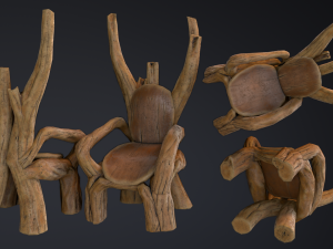 fantasy furniture set 01 Modelo 3D