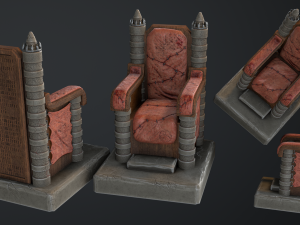 fantasy furniture set02 Modello 3D