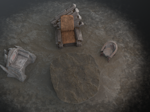 fantasy furniture set 03 Modelo 3D
