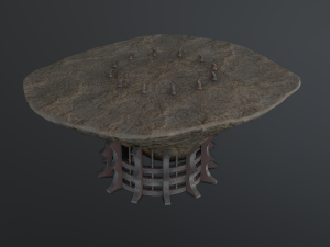 fantasy furniture set 03 Modelo 3D