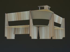 dining area corner sofa01 Modelo 3D