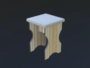 dining area corner sofa01 3D Model