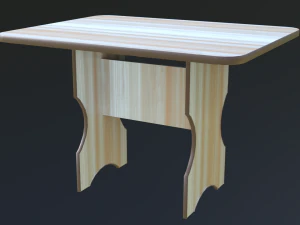 dining area corner sofa01 3D Model