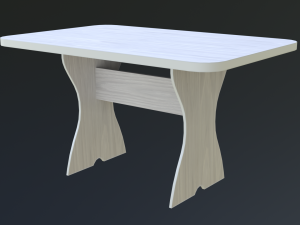 dining area corner sofa03 Model 3D