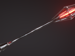 fantasy staffs pack01 Modello 3D