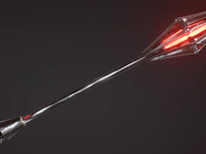 fantasy staffs pack01 3D Model