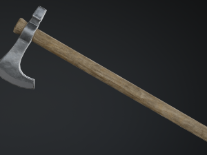 medieval ax set 01 3Dモデル