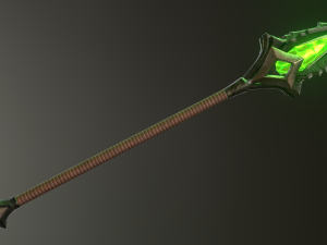 fantasy staff pack02 3D मॉडल