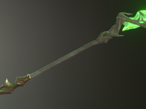 fantasy staff pack02 3D मॉडल