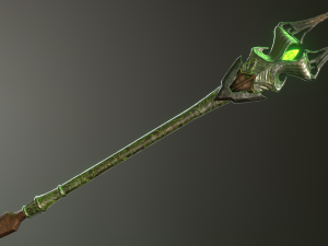 fantasy staff pack02 3D मॉडल