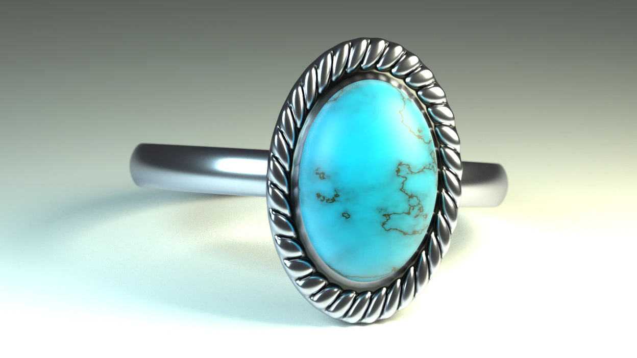 ring 3D Model .c4d .max .obj .3ds .fbx .stl .blend 