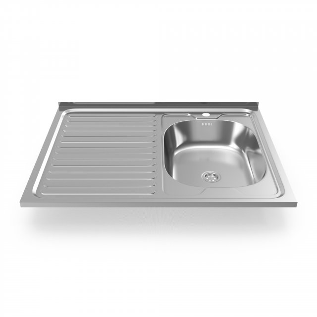 kitchen sink ledeme 3D 模型 .c4d .max .obj .3ds .fbx .stl .blend 