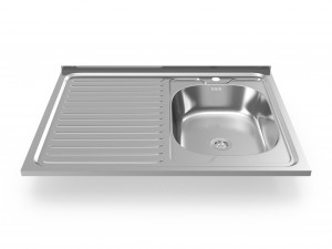 kitchen sink ledeme Modello 3D