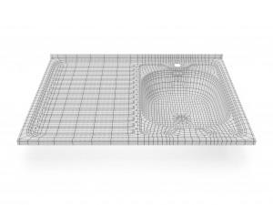 kitchen sink ledeme 3D 模型