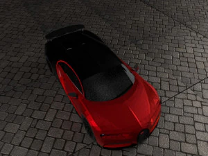 bugatti chiron 3D Model