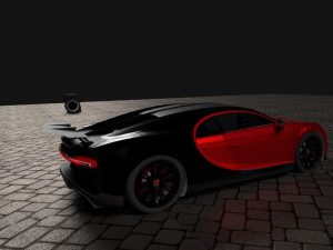 bugatti chiron 3D Model