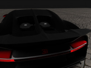 bugatti chiron 3D Model