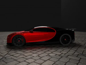 bugatti chiron 3D Model