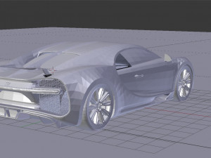 bugatti chiron 3D Model