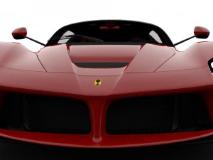 ferrari laferrari with complete interior 3D Model