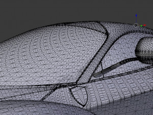 ferrari laferrari with complete interior 3D मॉडल