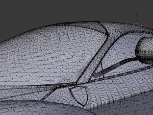 ferrari laferrari with complete interior 3D Model