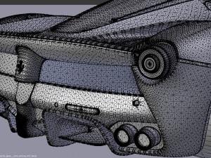 ferrari laferrari with complete interior 3D मॉडल