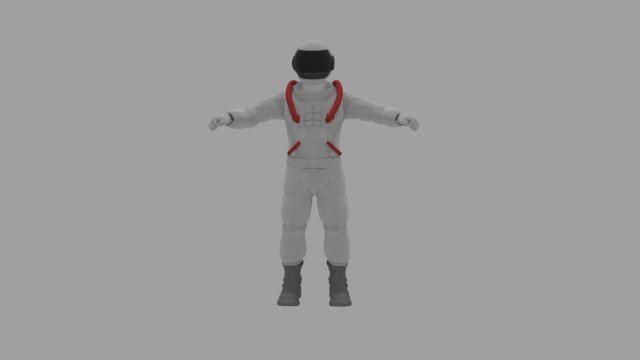 astronaut 3D मॉडल .c4d .max .obj .3ds .fbx .stl .blend 